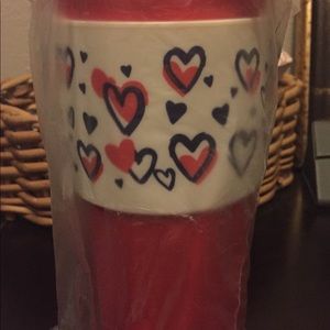 Tupperware heart cup